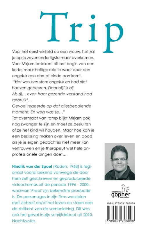 Achterkant van Trip