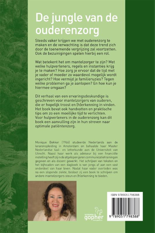 Achterkant van De jungle van de ouderenzorg