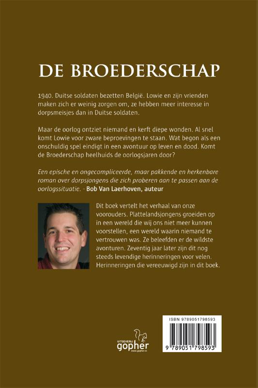 Achterkant van De broederschap