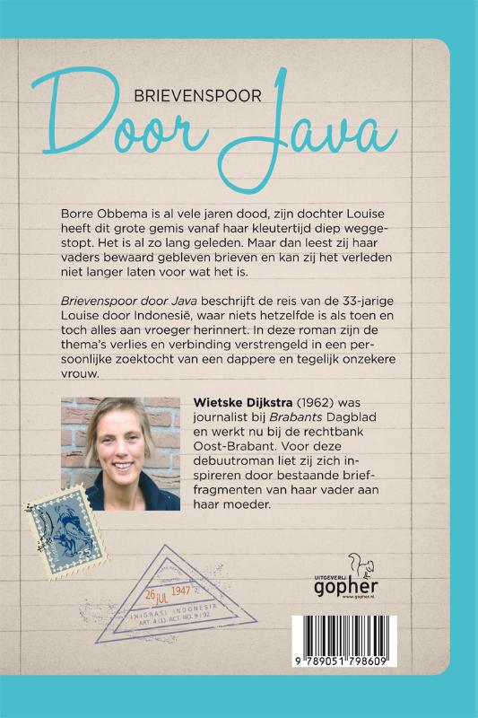 Achterkant van Brievenspoor door Java