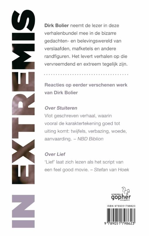 Achterkant van In extremis