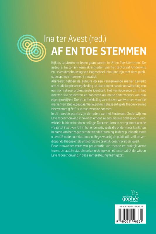 Achterkant van Af en toe stemmen