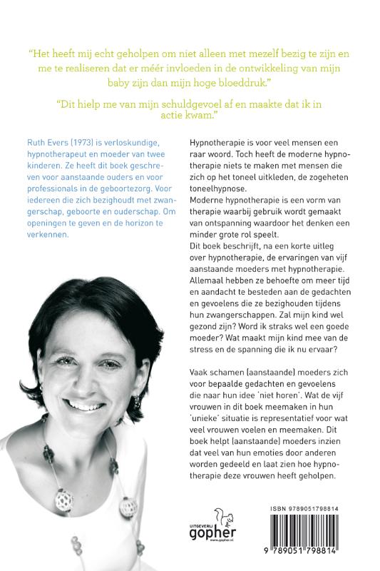 Achterkant van Hypnotherapie bij zwangerschap