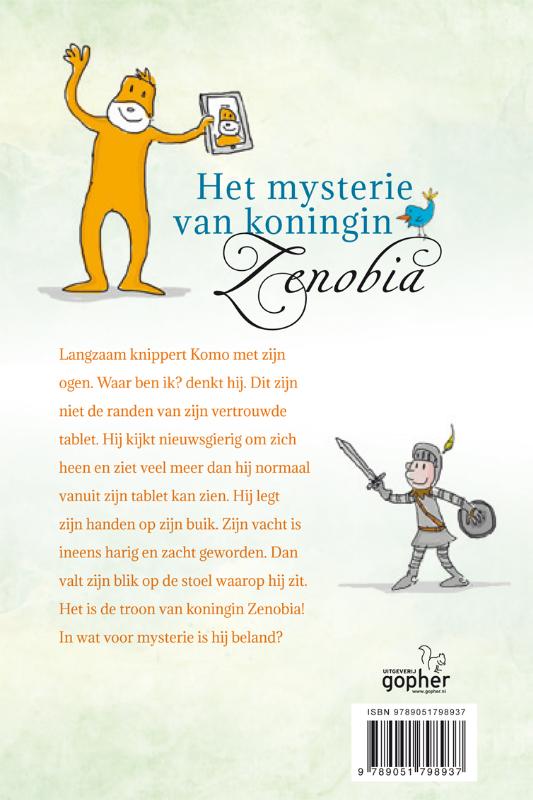 Achterkant van Het mysterie van koningin Zenobia