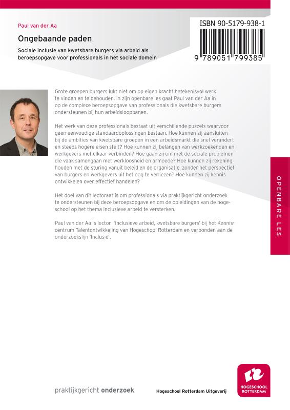 Achterkant van Ongebaande paden