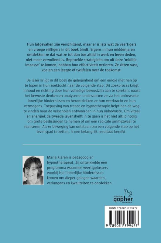 Achterkant van Veerkracht voor veertigplus
