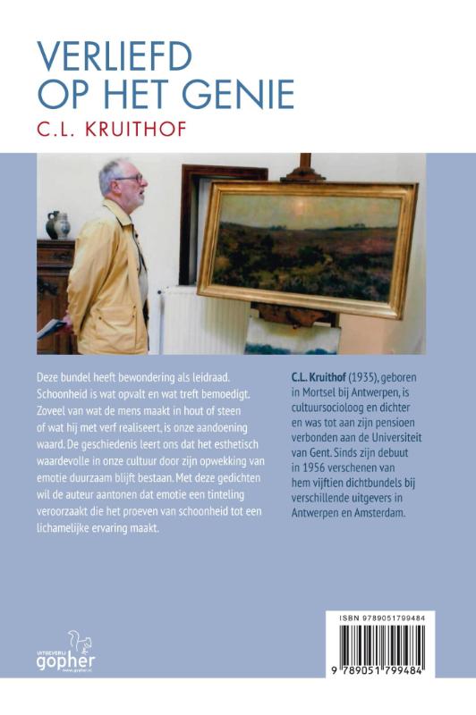 Achterkant van Verliefd op het genie