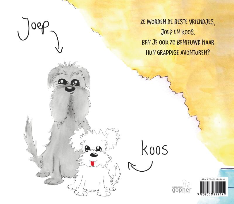 Achterkant van De avonturen van Joep & Koos