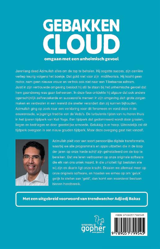 Achterkant van Gebakken cloud