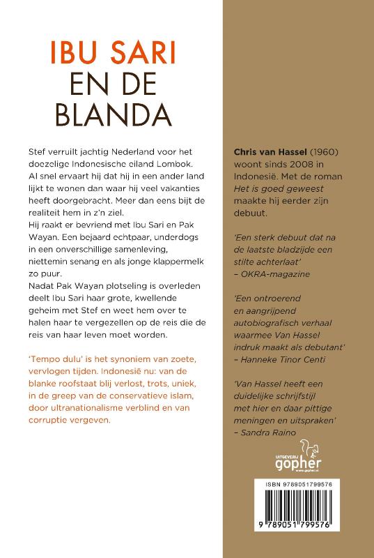 Achterkant van Ibu Sari en de Blanda