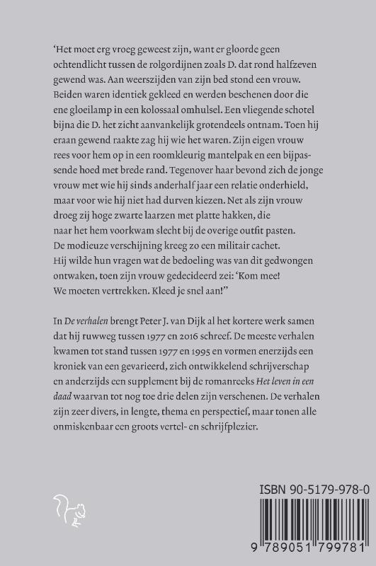 Achterkant van De verhalen