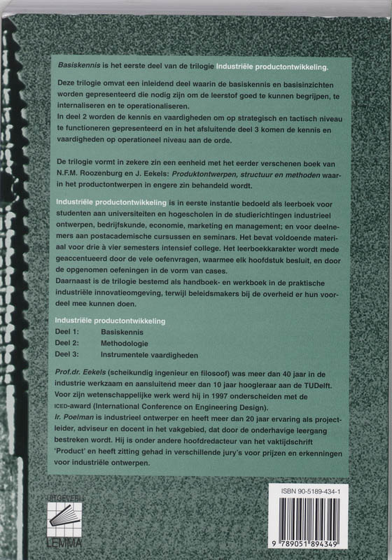 Achterkant van 1