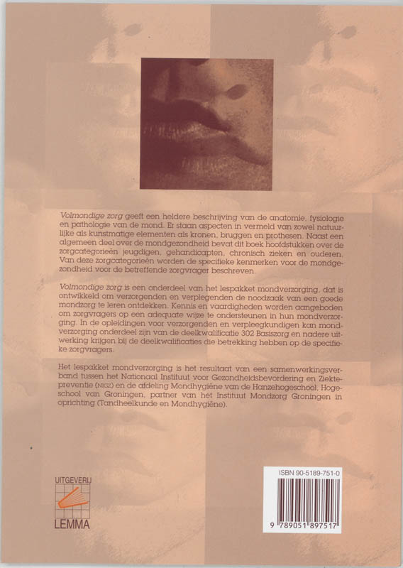Achterkant van Volmondige zorg