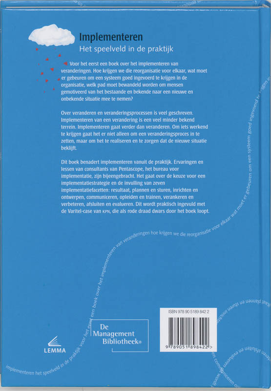 Achterkant van Implementeren