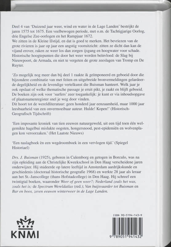 Achterkant van 4 1575-1675