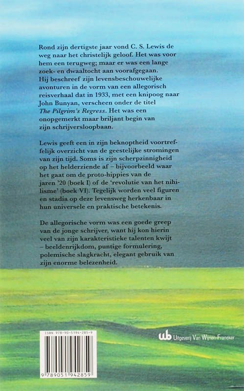 Achterkant van De kromme en de rechte weg