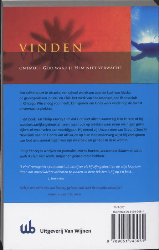 Achterkant van Vinden