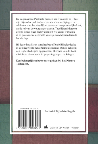 Achterkant van De pastorale brieven