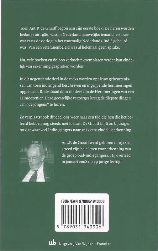Achterkant van Eindelijk erkenning