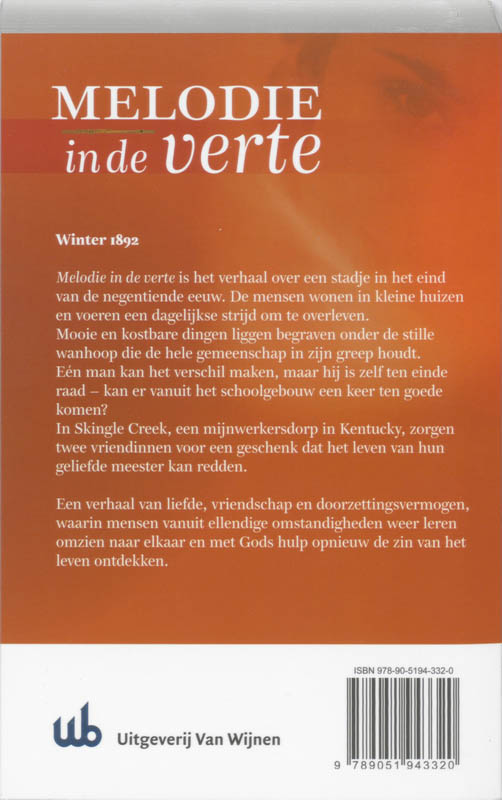 Achterkant van Melodie in de verte