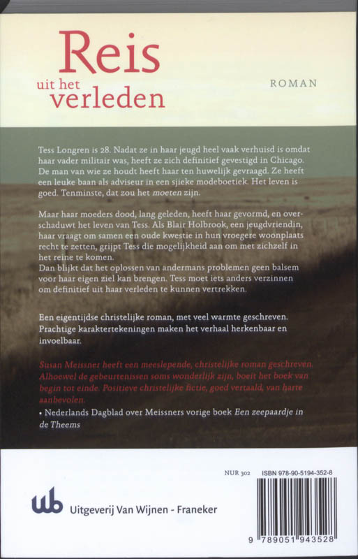 Achterkant van Reis uit het verleden