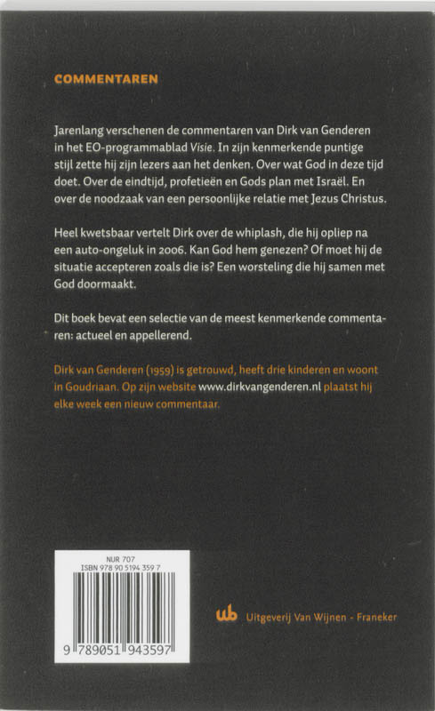 Achterkant van Spannende tijden