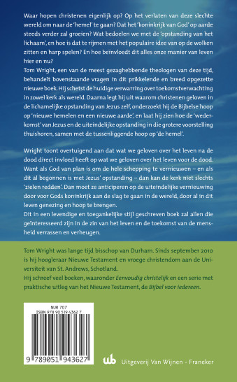 Achterkant van Verrast door hoop
