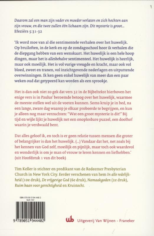 Achterkant van Het huwelijk