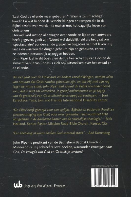 Achterkant van Spectaculaire zonden