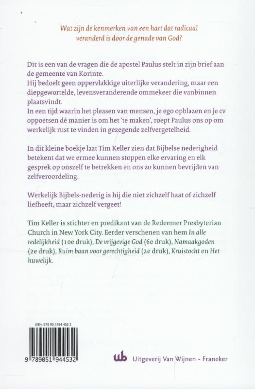 Achterkant van Bevrijd van je zelf