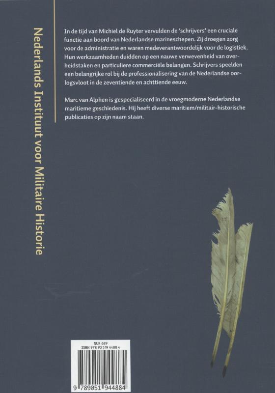 Achterkant van Het oorlogsschip als varend bedrijf