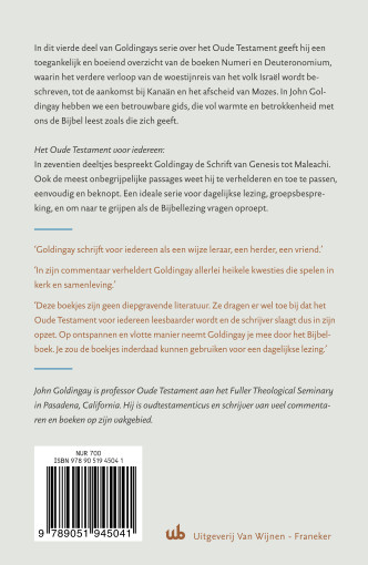 Achterkant van Numeri en Deuteronomium voor iedereen