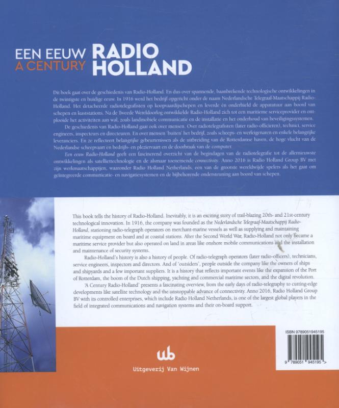 Achterkant van Een eeuw Radio-Holland