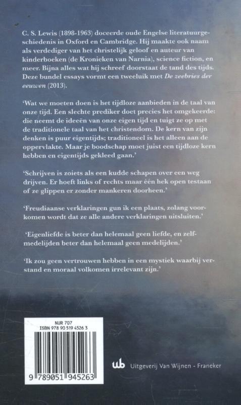 Achterkant van De tijdloze kern