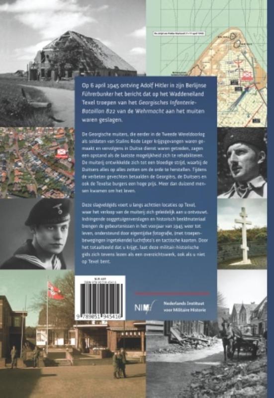 Achterkant van De Georgische muiterij op Texel, april-mei 1945