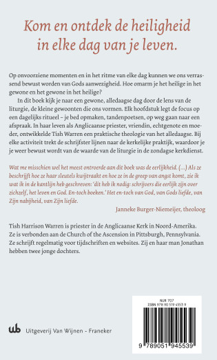 Achterkant van Liturgie van het alledaagse