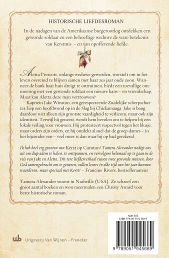 Achterkant van Kerst op Carnton