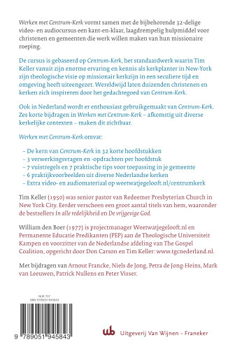 Achterkant van Werken met Centrum-Kerk