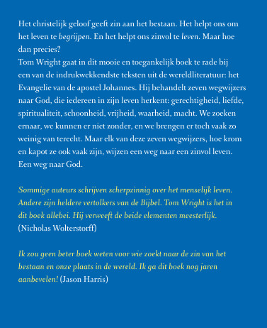 Achterkant van Zeven wegwijzers