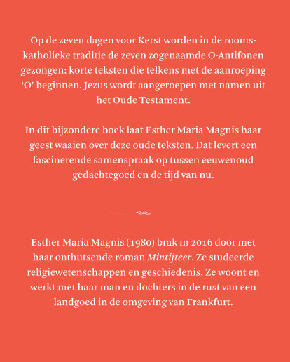 Achterkant van O