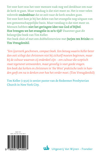 Achterkant van Een aantrekkelijk evangelie