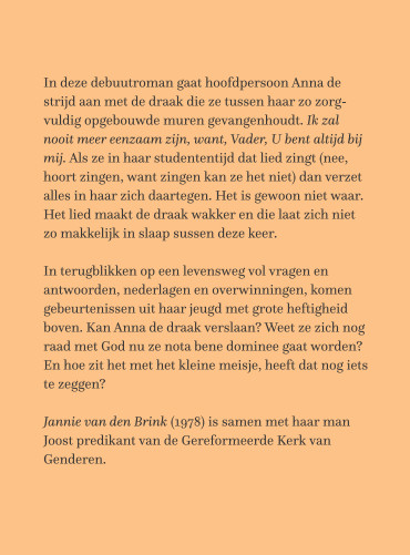 Achterkant van Het meisje, de draak en de dominee