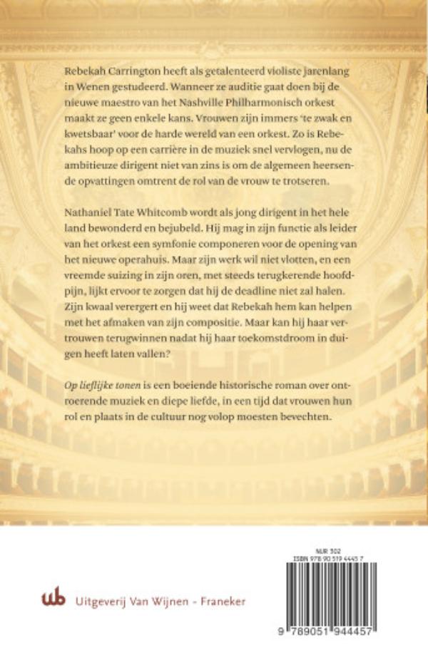 Achterkant van Op lieflijke tonen
