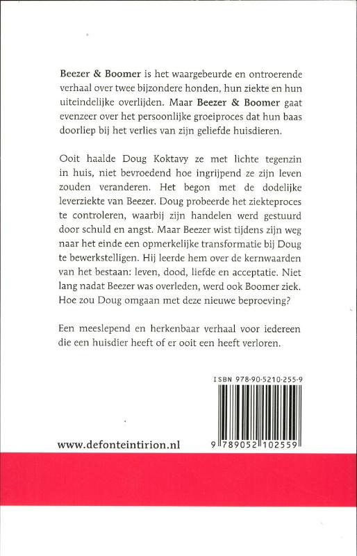 Achterkant van Beezer en Boomer