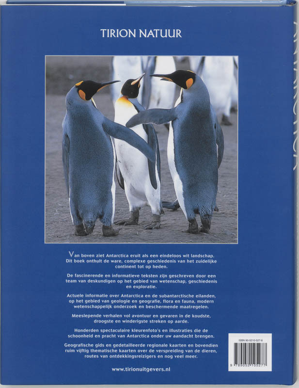 Achterkant van Antarctica