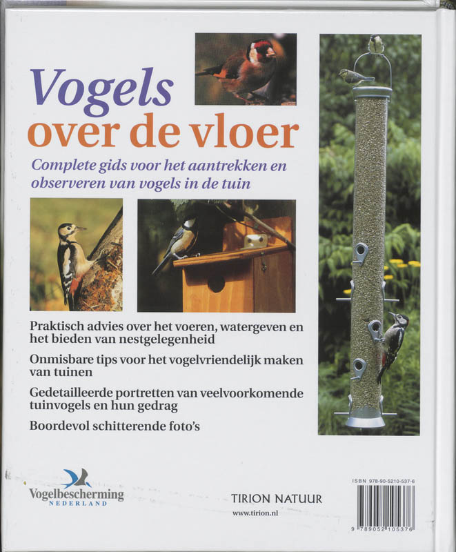 Achterkant van Vogels over de vloer
