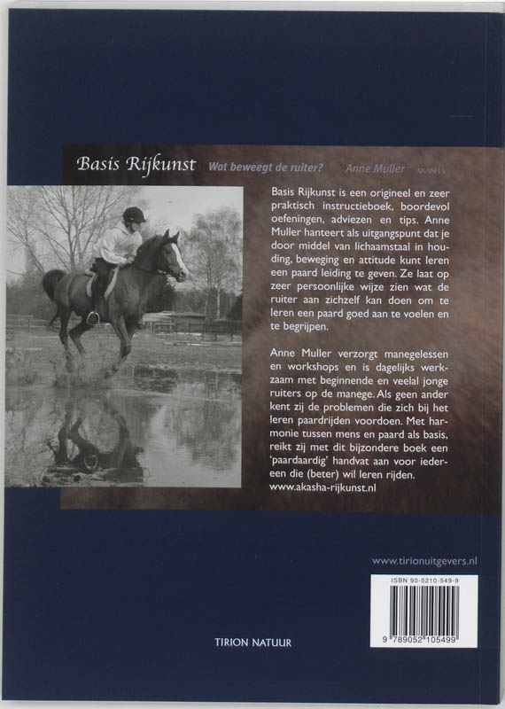 Achterkant van Basis Rijkunst