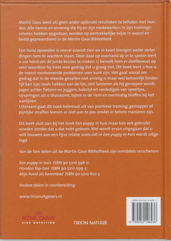 Achterkant van Een hond om van te houden