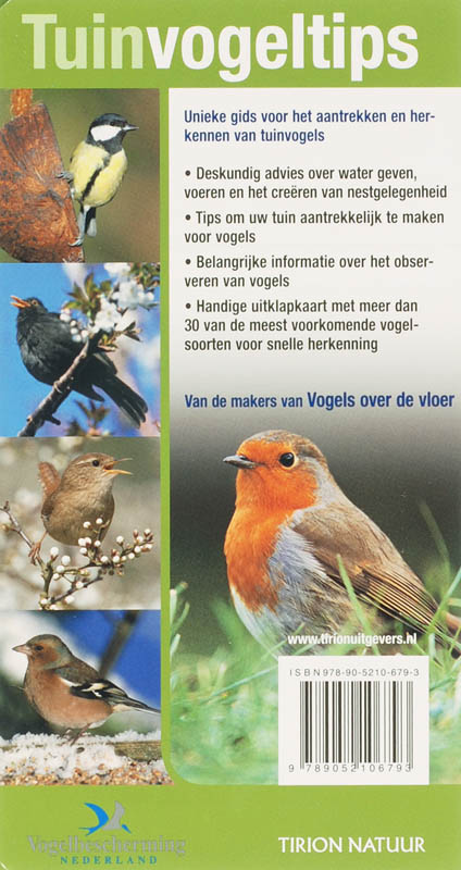Achterkant van Tuinvogeltips