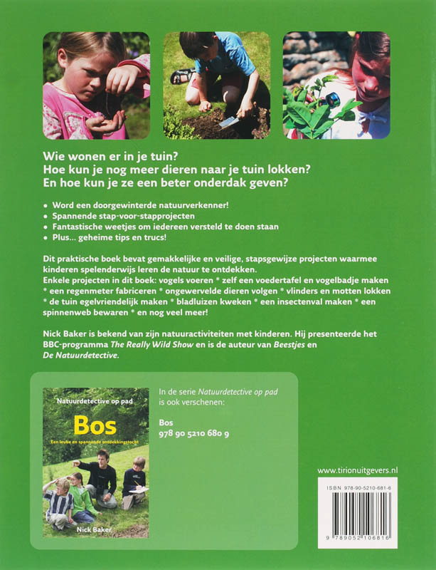 Achterkant van Tuin & park